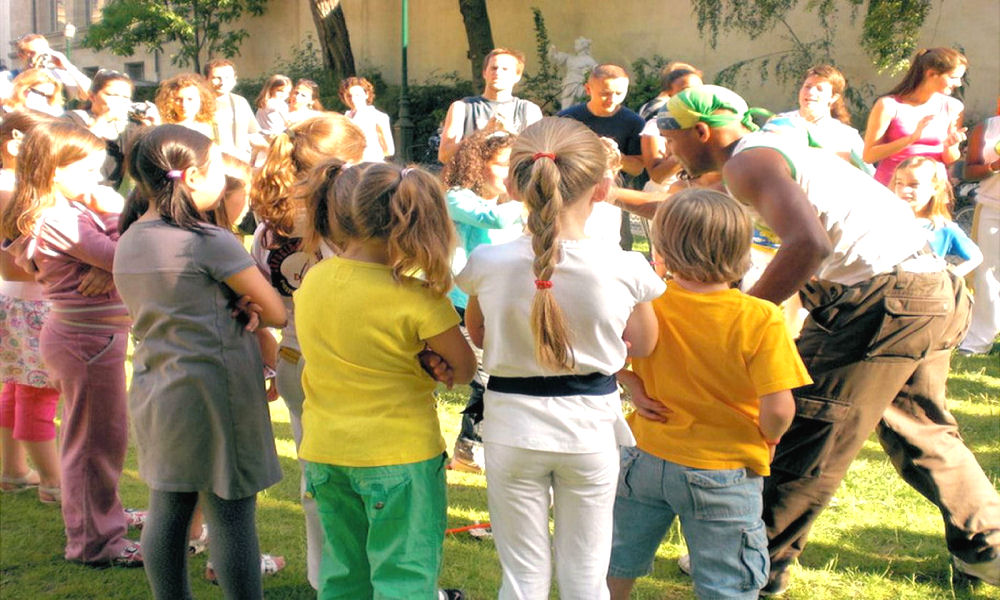 anniversaire pour enfants paris capoeira