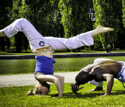 Capoeira en famille cours parents enfants